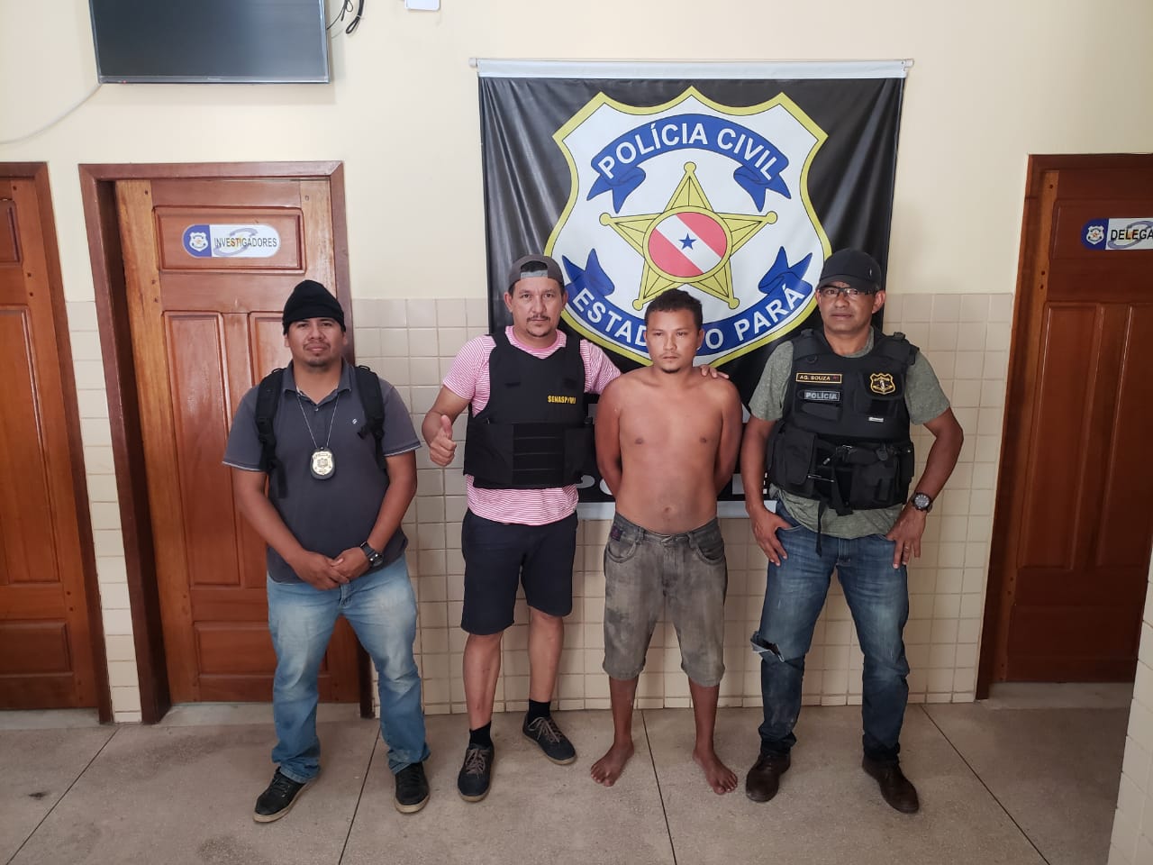 POLÍCIA CIVIL PRENDE ACUSADO DE MATAR TAXISTA EM MOTEL DE MACAPÁ